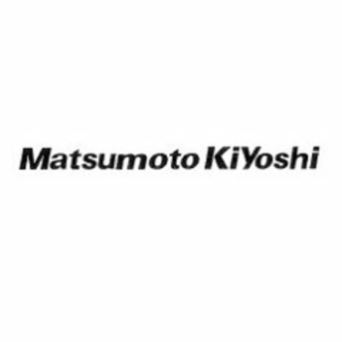 MATSUMOTO KIYOSHI Logo (USPTO, 24.02.2017)