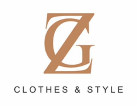 ZG CLOTHES & STYLE Logo (USPTO, 27.03.2017)