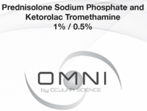 PREDNISOLONE SODIUM PHOSPHATE AND KETOROLAC TROMETHAMINE 1% / 0.5% OMNI BY OCULAR SCIENCE Logo (USPTO, 05/04/2017)