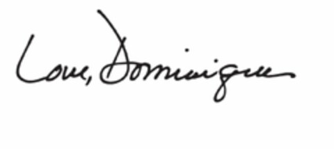 LOVE, DOMINIQUE Logo (USPTO, 30.06.2017)