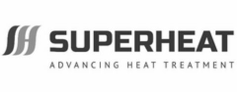 SH SUPERHEAT ADVANCING HEAT TREATMENT Logo (USPTO, 03.08.2017)