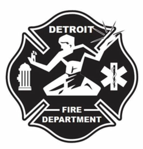 DETROIT FIRE DEPARTMENT Logo (USPTO, 09/15/2017)