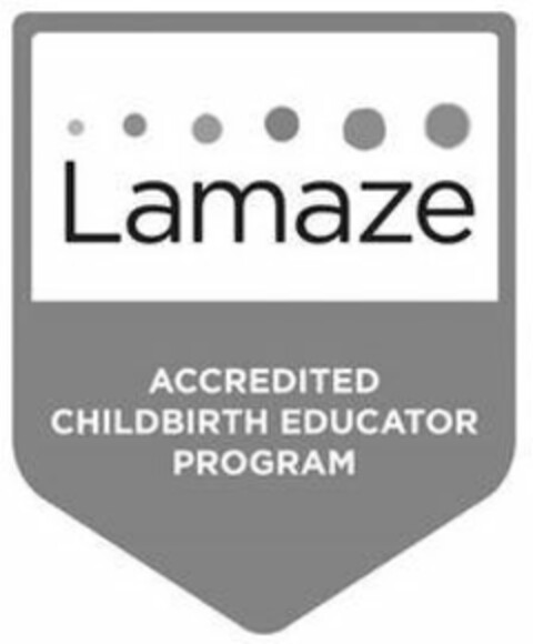 LAMAZE ACCREDITED CHILDBIRTH EDUCATOR PROGRAM Logo (USPTO, 14.08.2018)