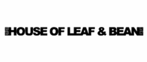 HOUSE OF LEAF & BEAN Logo (USPTO, 27.08.2018)