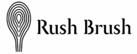 RUSH BRUSH Logo (USPTO, 01/29/2019)