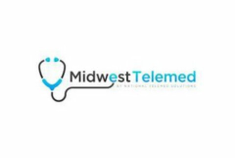 MIDWEST TELEMED BY NATIONAL TELEMED SOLUTIONS Logo (USPTO, 21.03.2019)