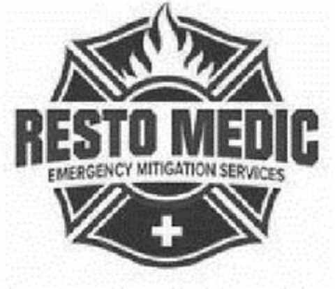 RESTO MEDIC EMERGENCY MITIGATION SERVICES Logo (USPTO, 31.07.2019)