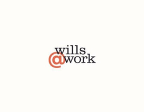 WILLS @ WORK Logo (USPTO, 08/14/2019)