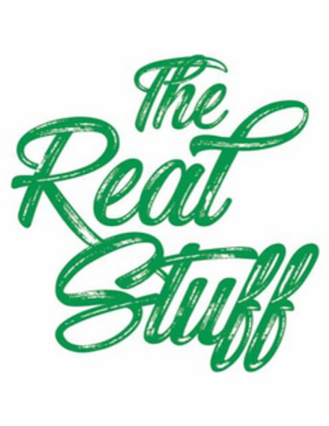 THE REAL STUFF Logo (USPTO, 23.07.2020)