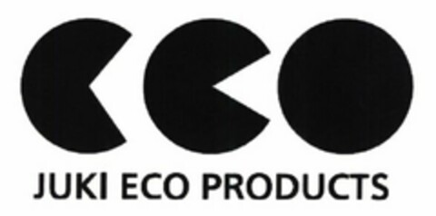 JUKI ECO PRODUCTS Logo (USPTO, 21.04.2009)