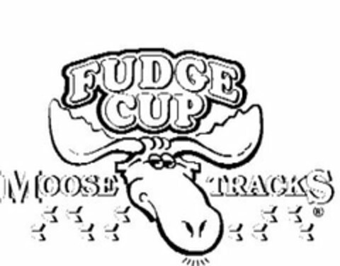 FUDGE CUP MOOSE TRACKS Logo (USPTO, 30.04.2009)