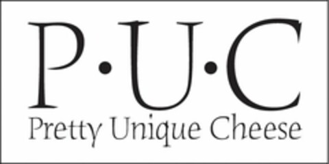 P·U·C PRETTY UNIQUE CHEESE Logo (USPTO, 07.05.2009)