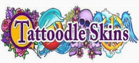 TATTOODLE SKINS Logo (USPTO, 22.07.2009)