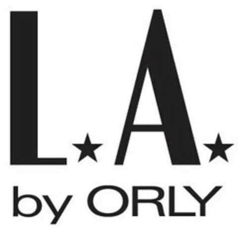 L A BY ORLY Logo (USPTO, 25.08.2009)