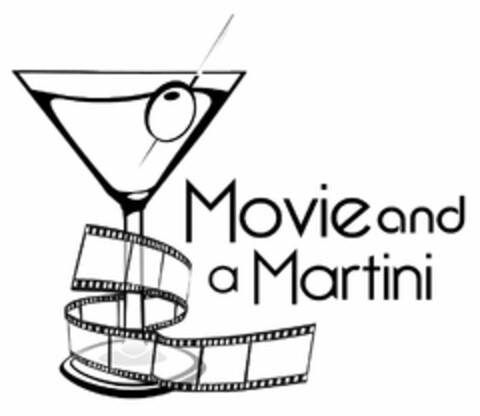 MOVIE AND A MARTINI Logo (USPTO, 07.10.2009)