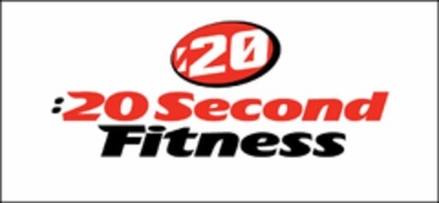 :20 :20 SECOND FITNESS Logo (USPTO, 01/11/2010)