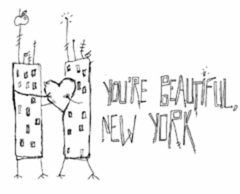 YOU'RE BEAUTIFUL, NEW YORK Logo (USPTO, 04/02/2010)