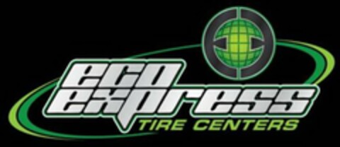 ECO EXPRESS TIRE CENTERS Logo (USPTO, 04.05.2010)