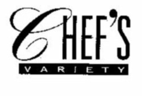 CHEF'S VARIETY Logo (USPTO, 05/27/2010)