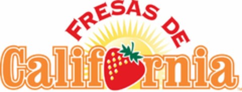 FRESAS DE CALIFORNIA Logo (USPTO, 12/08/2010)