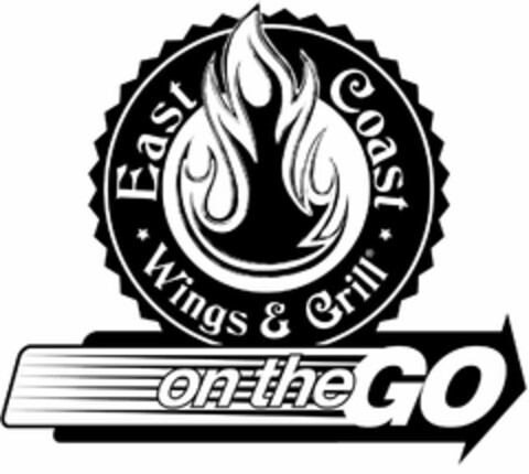 EAST COAST WINGS & GRILL ON THE GO Logo (USPTO, 04/11/2011)