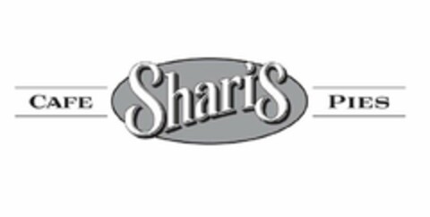 CAFE SHARIS PIES Logo (USPTO, 07/01/2011)