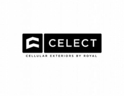 C CELECT CELLULAR EXTERIORS BY ROYAL Logo (USPTO, 26.07.2011)