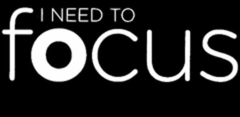 I NEED TO FOCUS Logo (USPTO, 12/07/2011)