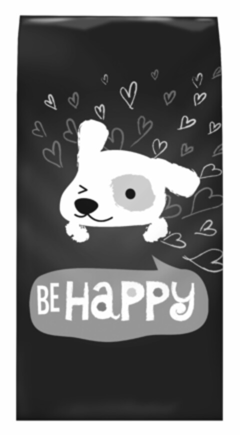 BE HAPPY Logo (USPTO, 20.03.2012)