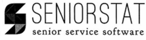 S SENIORSTAT SENIOR SERVICE SOFTWARE Logo (USPTO, 26.03.2012)