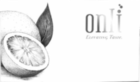 ONLI ELEVATING TASTE Logo (USPTO, 19.04.2012)