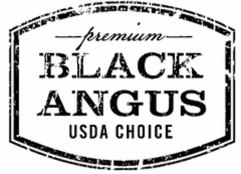 PREMIUM BLACK ANGUS USDA CHOICE Logo (USPTO, 16.05.2012)