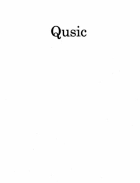QUSIC Logo (USPTO, 16.03.2013)