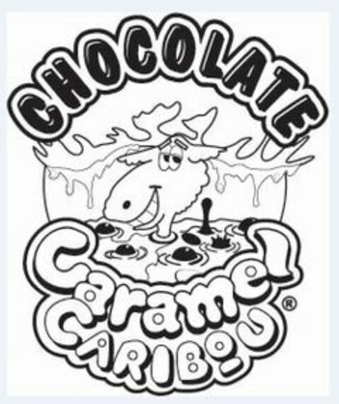 CHOCOLATE CARAMEL CARIBOU Logo (USPTO, 18.03.2013)