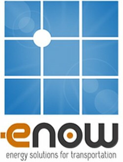 ENOW ENERGY SOLUTIONS FOR TRANSPORTATION Logo (USPTO, 16.09.2013)