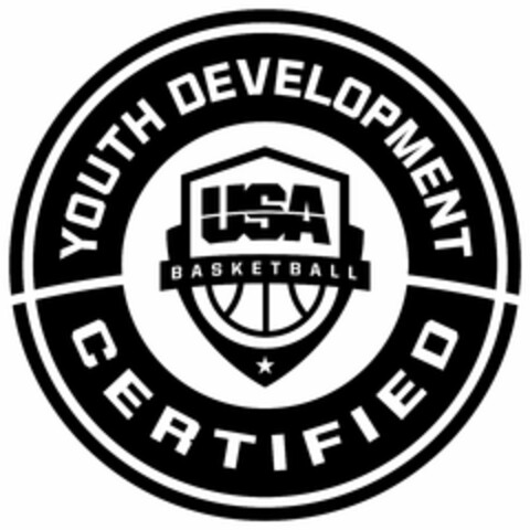 USA BASKETBALL YOUTH DEVELOPMENT CERTIFIED Logo (USPTO, 20.10.2014)