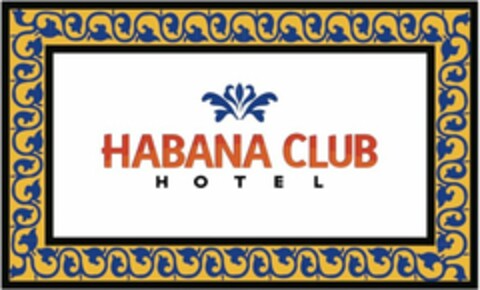 HABANA CLUB HOTEL Logo (USPTO, 10.04.2015)