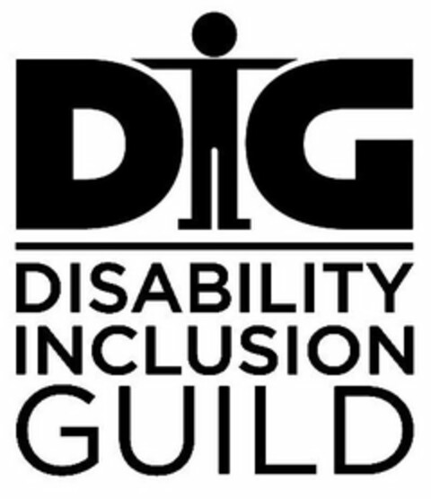 DIG DISABILITY INCLUSION GUILD Logo (USPTO, 28.07.2015)