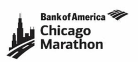BANK OF AMERICA CHICAGO MARATHON Logo (USPTO, 13.11.2015)