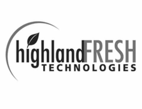 HIGHLANDFRESH TECHNOLOGIES Logo (USPTO, 07.01.2016)