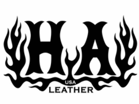 H A LEATHER USA Logo (USPTO, 18.02.2016)