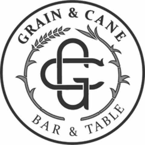 GC GRAIN & CANE BAR & TABLE Logo (USPTO, 03/17/2016)