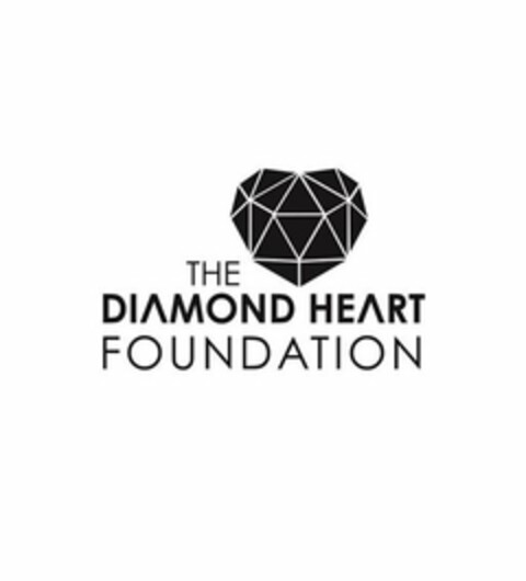 THE DIAMOND HEART FOUNDATION Logo (USPTO, 08.09.2016)