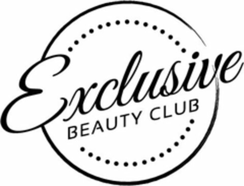 EXCLUSIVE BEAUTY CLUB Logo (USPTO, 16.11.2016)