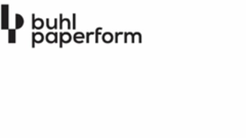 BP BUHL PAPERFORM Logo (USPTO, 11/17/2016)