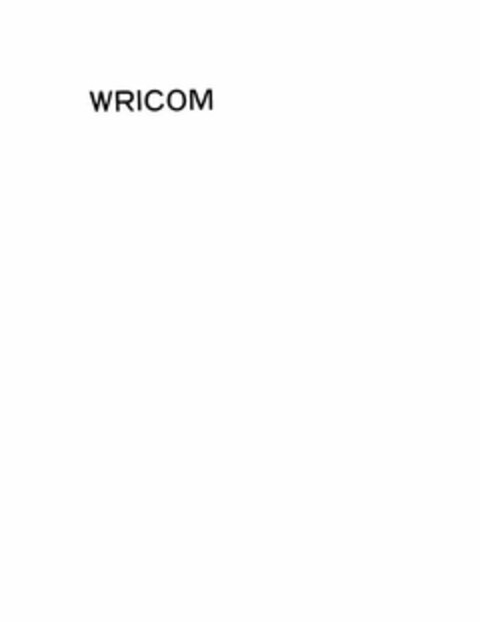 WRICOM Logo (USPTO, 05.07.2017)