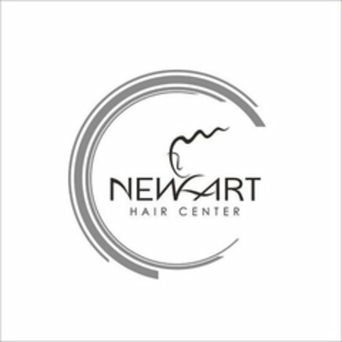 NEW ART HAIR CENTER Logo (USPTO, 12/26/2017)