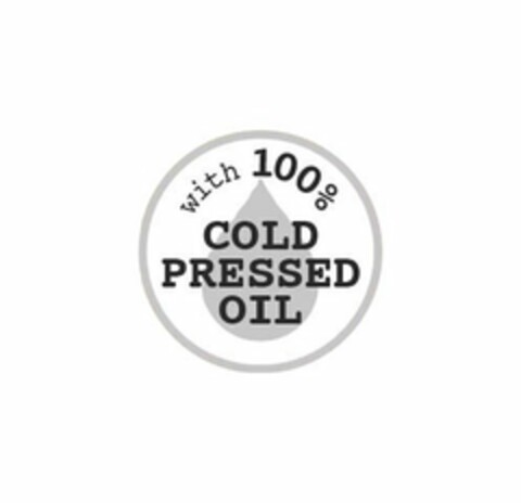 WITH 100% COLD PRESSED OIL Logo (USPTO, 09.03.2018)