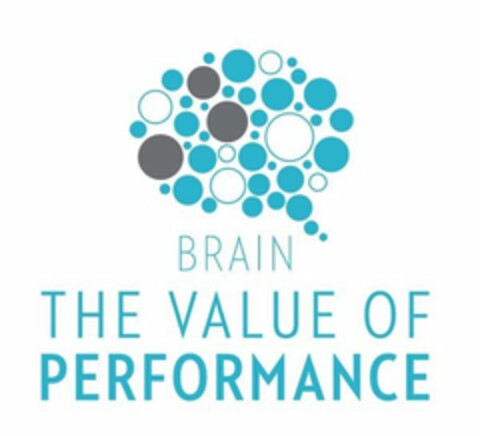 BRAIN THE VALUE OF PERFORMANCE Logo (USPTO, 16.04.2018)