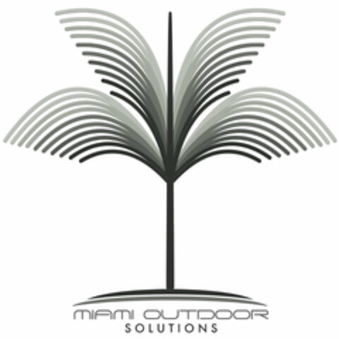 MIAMI OUTDOOR SOLUTIONS Logo (USPTO, 06/25/2018)